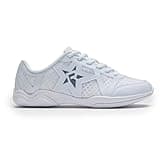 Rebel Athletic Ruthless Cheer Shoe, White, 1 Big Kid