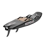 Electric Surfboard – High-Speed Jet Surfboard with 10KW Adjustable Motor, 60-Min Ride Time, 55+KM/H Top Speed, IP67 for Beach & Water Sports Enthusiasts (Black Color)
