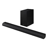 SAMSUNG HW-B750D/ZA 5.1 ch Soundbar w/ Dolby Audio, Surround Sound expansion, Bass Boost, Adaptive Sound, DTS Virtual:X, Wireless Subwoofer, 2024