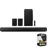 SAMSUNG HW-Q990D Q-Series 11.1.4 ch. Wireless Dolby Soundbar with Q-Symphony (2024) (Renewed) Bundle with 2 Year Enhanced Protection Pack