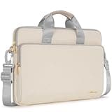 KIZUNA Laptop Sleeve Case 15.6 Inch Computer Shoulder Bag for for MacBook Air 15 M2/MacBook Pro M1 M2 Max/16 Lenovo Legion Slim 5i Gen 8/16" IdeaPad Slim 5/Gaming 3i/HP Envy x360 15/Dell XPS 15,Beige