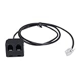 Telephone Training Adapter Y Splitter for RJ9 Headset or Handset Phone Splitter Compatible with Cisco, Yealink, Avaya, Plantronics, Polycom, ShoreTel, NEC, Aastra, Nortel, Mitel and Other IP Phones