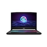 MSI Katana A15 AI 15.6” 144Hz FHD Gaming Laptop: Ryzen 7-8845HS, NVIDIA Geforce RTX 4060, 32GB DDR5, 1TB NVMe SSD, Cooler Boost 5, Win 11: Black B8VF-448US