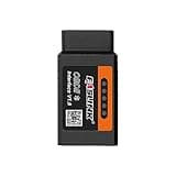FASLINK X1 OBD2 Scanner Bluetooth for iPhone & Android ELM327 OBDII Car Diagnostic Scan Tool Code Reader Turn Off Check Engine Fault Light Wireless Adapter Compatible All OBDII Gasoline Vehicle