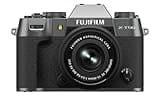 Fujifilm X-T50 Mirrorless Digital Camera XC15-45mmF3.5-5.6 OIS PZ Lens Kit - Charcoal Silver