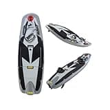 YCZS 60min Water Electric Surfboard for Adult, EPP Material 9kw High Speed Jet Surfboard, Water Smart Electric Boogie Boards with Surfing Accessories, MAX 50km/h Speed