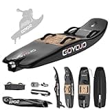 High-Speed Electric Surfboard - (Black Competition Edition 15KW) Water Jet Surfing Board, Maximum Speed of 65 KM/H, Battery Life of 50-80 Minutes, Hybrid Fiber Construction, Suitable for Adults.