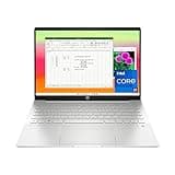 HP Pavilion Plus 14 inch Laptop, 2.8K OLED Display, 13th Generation Intel Core i7-1355U, 16 GB RAM, 1 TB SSD, NVIDIA GeForce RTX 2050 Graphics, Windows 11 Pro, 14-eh1299nr (2023)
