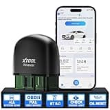 XTOOL Advancer AD20 Pro Wireless OBD2 Scanner Diagnostic Tool, Car Code Reader for iPhone & Android, Full OBD2 & All System Scan Tool - Check Engine, Oil Light, Performance Test, Voltage Test