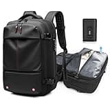 Kuvictewl Airback Vacpack Vacuum Backpack for Travel Backpack with Pocket Vacuum Compression Air Pump, 60L Expandable Vacuum Seal Packing Backpack with Portable Electric Pump