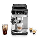 De'Longhi Magnifica Evo Automatic Espresso & Coffee Machine with Automatic Milk Frother for Latte, Cappuccino, Iced Coffee, Built-in Grinder, ECAM29084SB