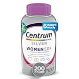 Centrum Silver Women's Multivitamin for Women 50 Plus, Multivitamin/Multimineral Supplement with Vitamin D3, B Vitamins, Non-GMO Ingredients, Supports Memory and Cognition in Older Adults - 200 Ct
