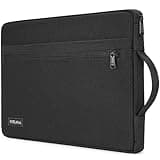 KIZUNA 15.6 Inch Laptop Sleeve Case Computer Carrying Bag for 16" MacBook Pro M1 M2 MAX/15.6" Lenovo Legion 5/IdeaPad Gaming 3i/IdeaPad Flex 5i/IdeaPad 5 Pro/HP Envy x360 15/15.6" Dell XPS 15,Black