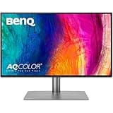 BenQ PD2725U Thunderbolt 3 Monitor for Macbook 27" 4K UHD | 100% Rec.709 & sRGB,95% P3 | IPS | DeltaE≤3 | Pantone | Calibration Report | Ergonomic | USB-C (65W) | Daisy Chain,Black