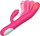 New Rabbit Ears Pleasure Toy Set 8 Powerful Modes Adult Toys for Women Portable Gifts Fun Women Toys Most Pleasure Machine Woman Cheap Men Soft Sensory Accessories Machine Tool