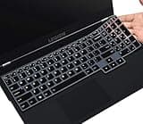 Keyboard Cover for Lenovo Legion Pro 5 5i 7 7i (Gen 8/9) 16" / Legion Pro 9i Gen 9 16/Legion 9 16IRX9/Legion Slim 7 7i(Gen9/Gen 8/7/6) 15.6, Legion 5 5i 5p 5pi 7i 15.6 17.3 / LOQ 15.6" 16"-Black