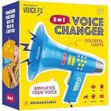 Mini Explorer Voice Changer for Kids - Voices Changing Device for Boys & Girls Ages 3-8+ Olds - Easter, Birthday Gifts for 3, 4, 5, 7, 8 Year Old Boy - Cool Outdoor Toys Gift Ideas for Kid, Toddler