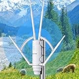 WAVLINK AC1200 Outdoor Long Range Weatherproof WiFi Extender/Wireless Access Point with Passive POE, Dual Band 5G+2.4G, 4x7dBi Omni Directional Antennas,Supports Router/AP/Repeater/Mesh Modes