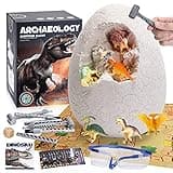 Woumserta Jumbo Dino Egg Dig Kit, Dinosaur Toys for Kids 5-7 8-12 with 12 Dinosaurs, Dinosaur Toys for 5 6 7 8 Year Old Boy Birthday Gift, Dinosaur Eggs Excavation Gifts for 5 6 7 Year Old Boy Girl